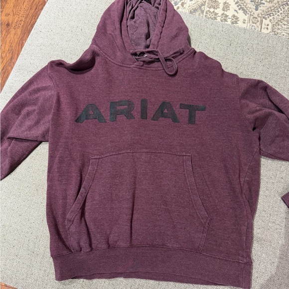 Ariat Tops - Ariat Burgundy Pullover Hoodie